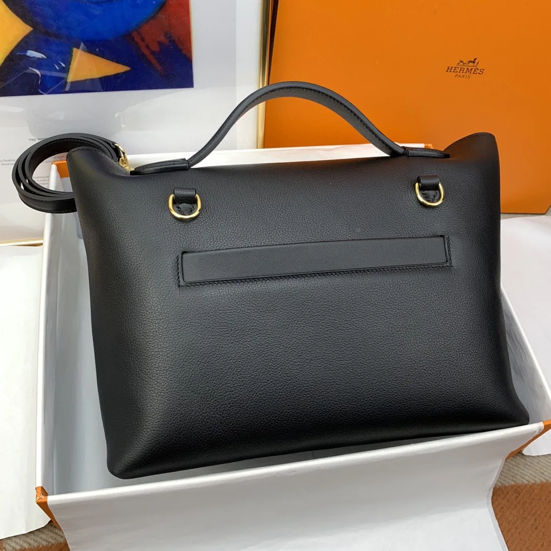 Hermes Clemence Swift Black - Image 7