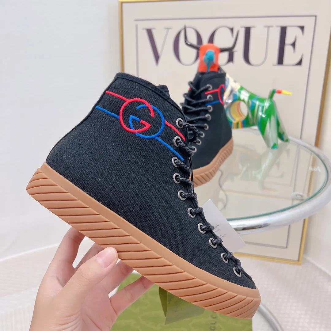 Alternative view of Gucci Women’s Interlocking G High-Top Sneaker Black