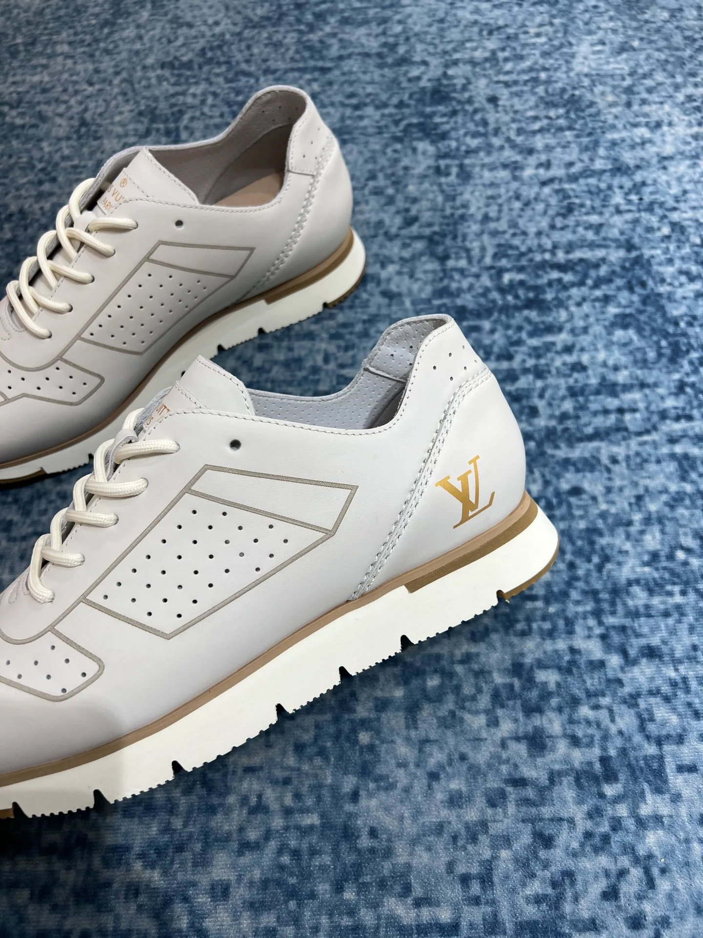 Louis Vuitton Formal Dimension High Derby Rubber White - Image 4