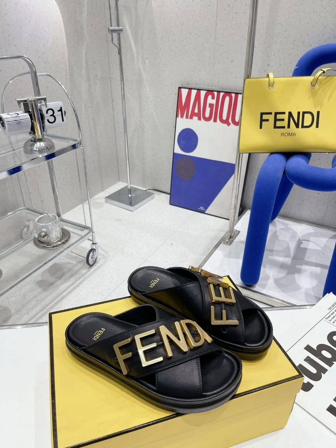 Fendi Graphy Black FF 8X8289AI1RF1H1K - Image 3