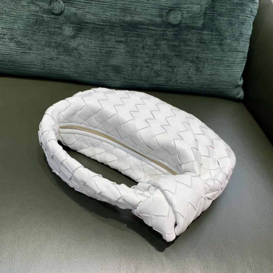 Bottega Veneta Mini Jodie Bag / In Chalk - Image 4