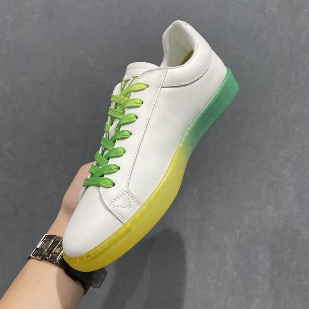 Alternative view of Louis Vuitton Luxembourg Samothrace Sneaker Yellow LV 1A9G2C