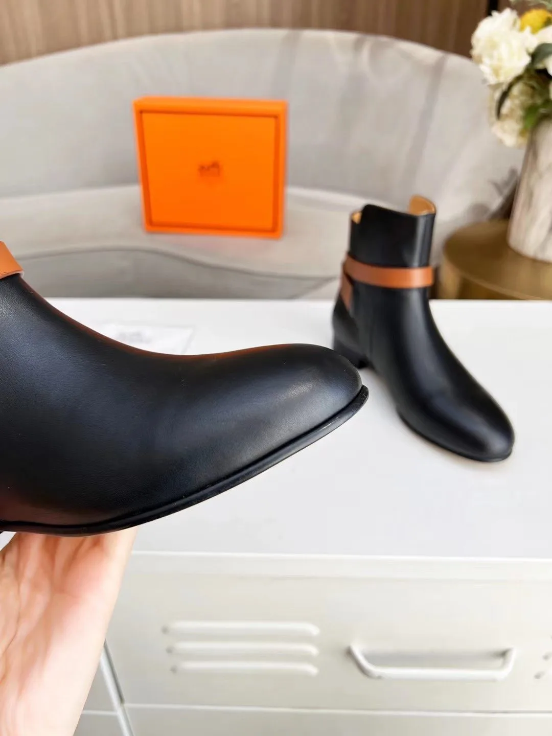 Hermes Neo Ankle Boots Black , Women’s Shoes - Image 4