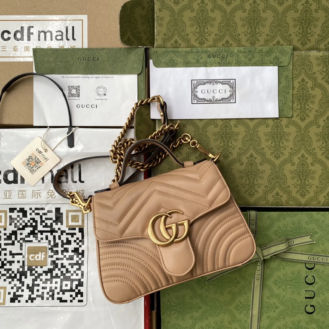 Comprehensive Guide to the Gucci GG Marmont Mini Top Handle Bag Family