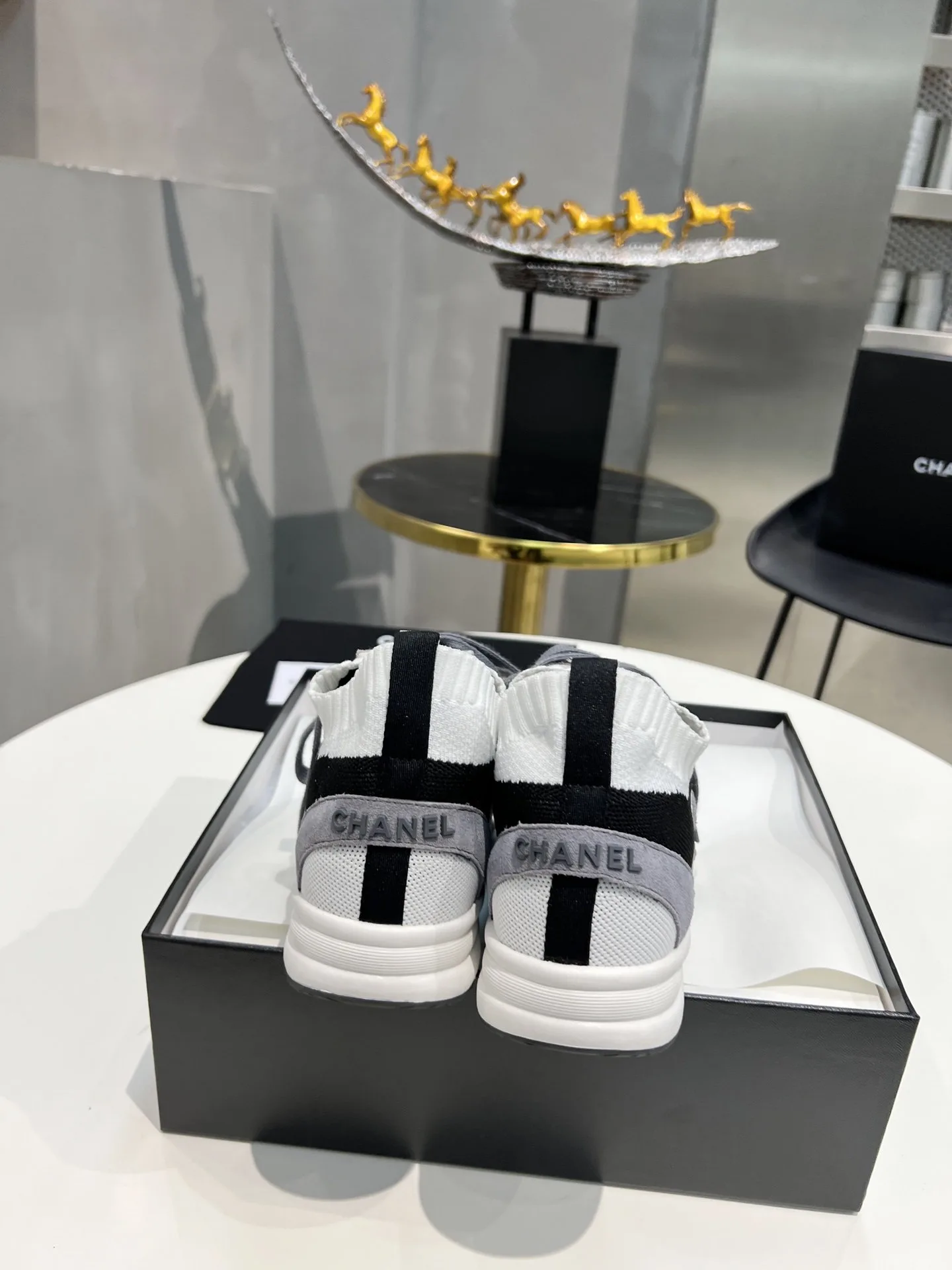 Alternative view of Chanel Sneakers Purple , Shoes