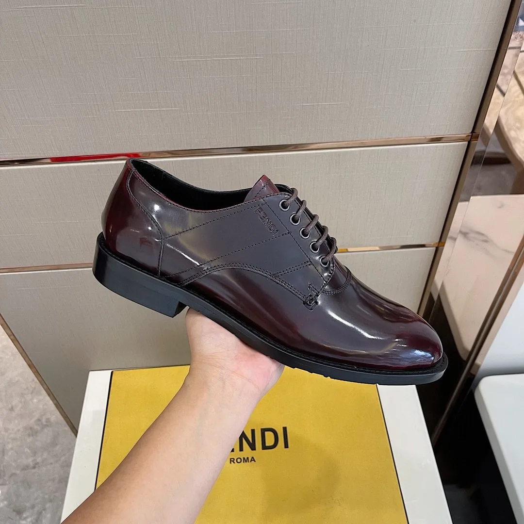 Alternative view of Fendi Force Dark Brown Shoes