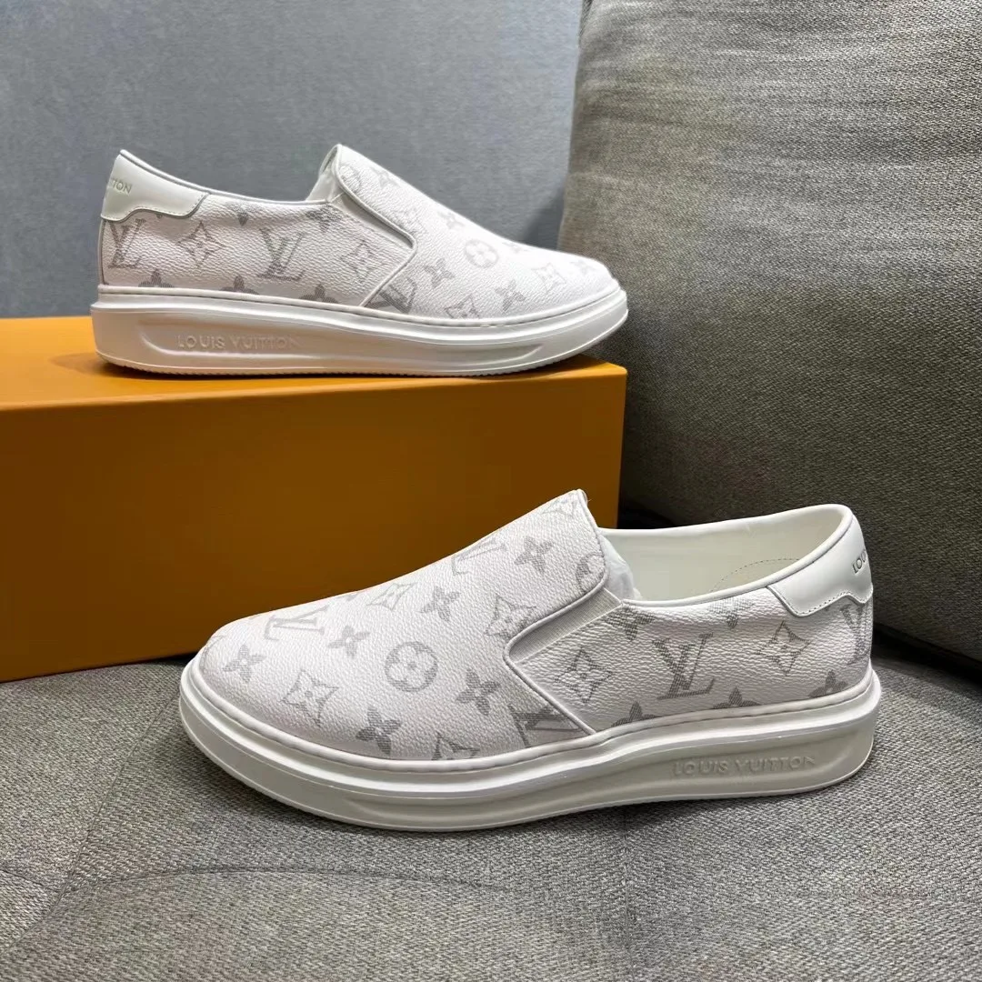 Louis Vuitton Beverly Hills Slip On White - Image 5