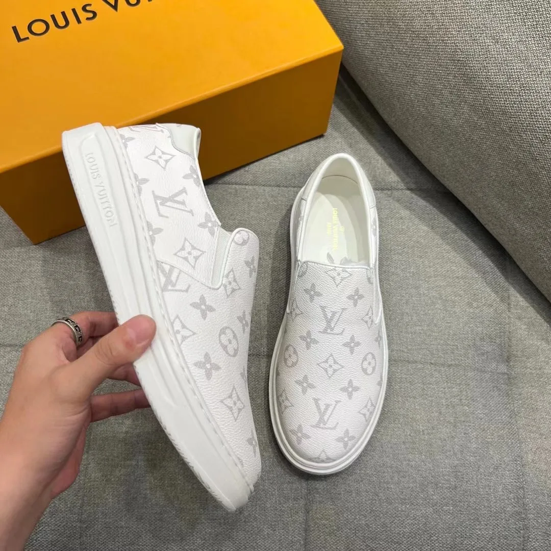 Louis Vuitton Beverly Hills Slip On White - Image 6
