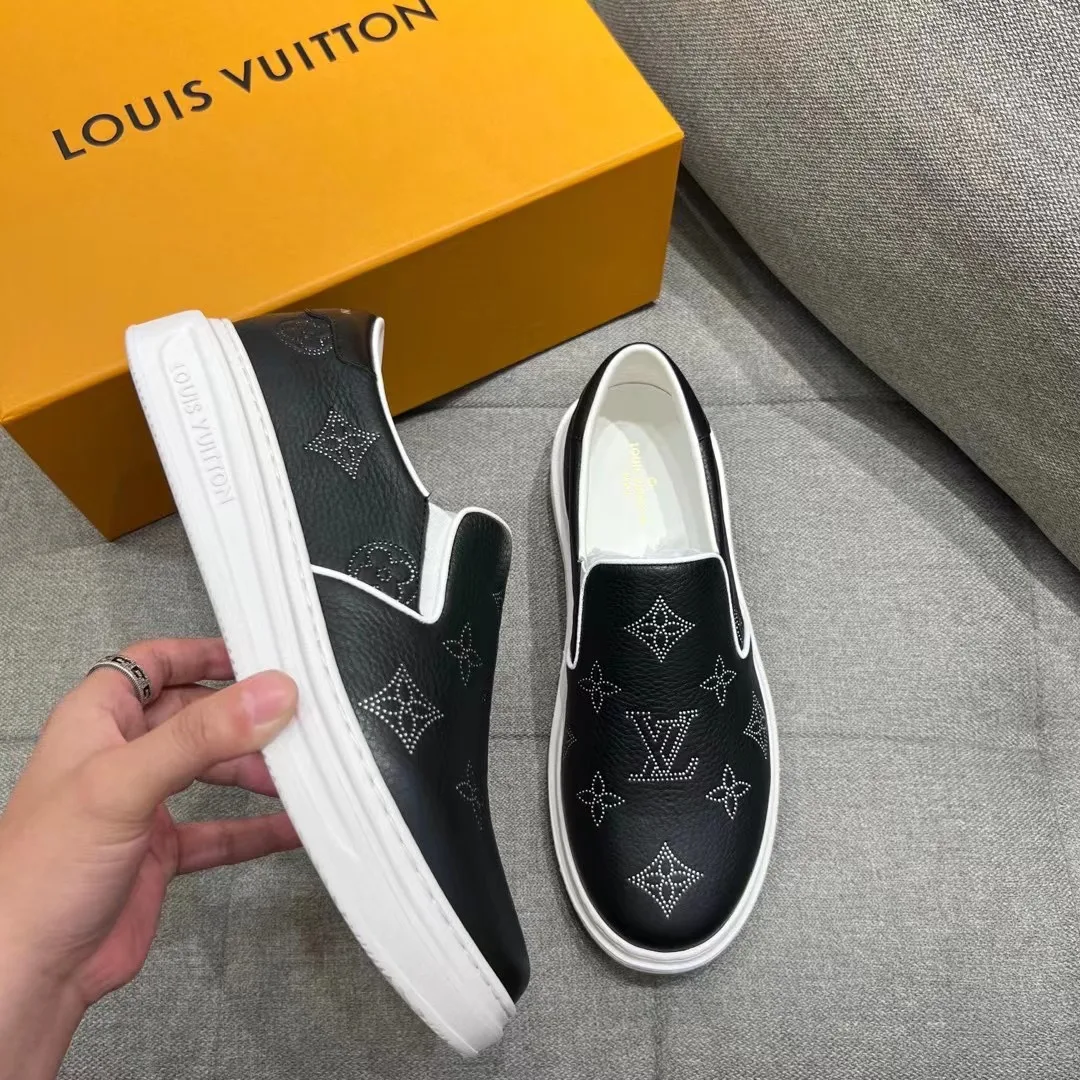 Louis Vuitton Beverly Hills Sneaker Black - Image 4