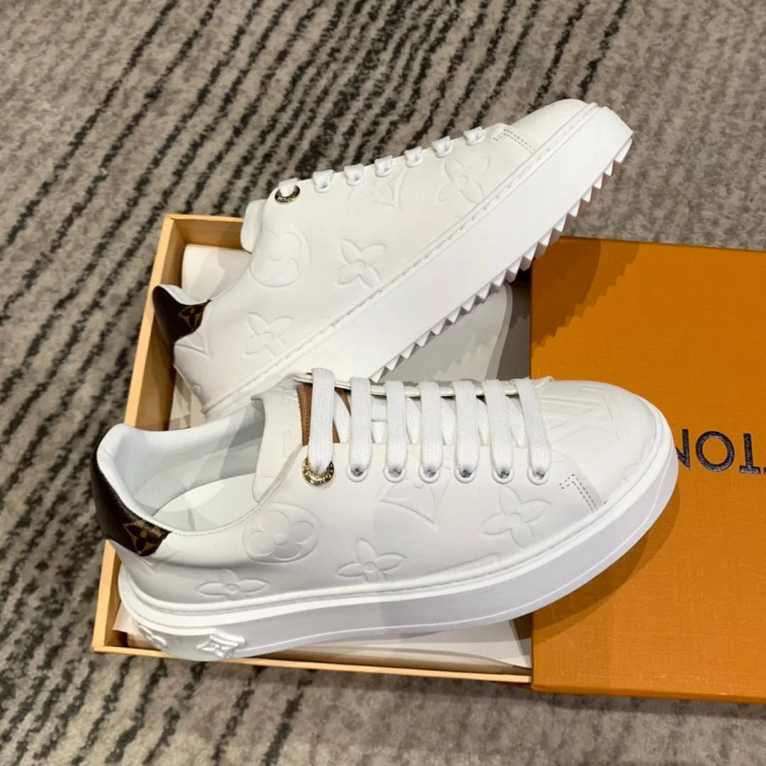 Alternative view of Louis Vuitton Time Out Sneaker White/Brown