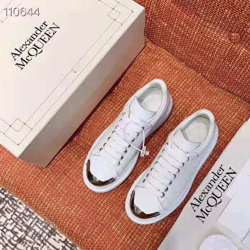 Top view showing silhouette and details of Alexander McQueen Unisex Sneaker