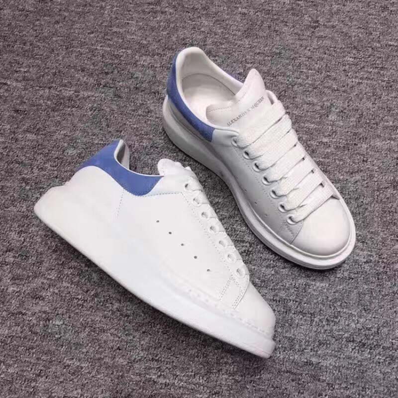 Alexander McQueen Women Oversized Sneaker Shoes-Navy Blue - image 6