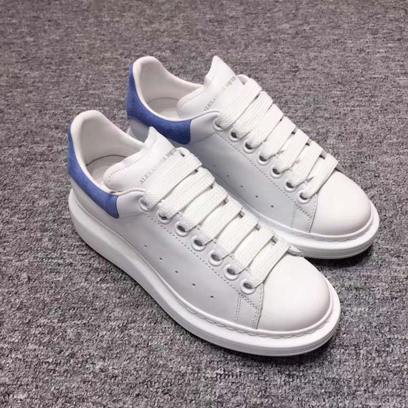 Alexander McQueen Women Oversized Sneaker Shoes-Navy Blue - image 7