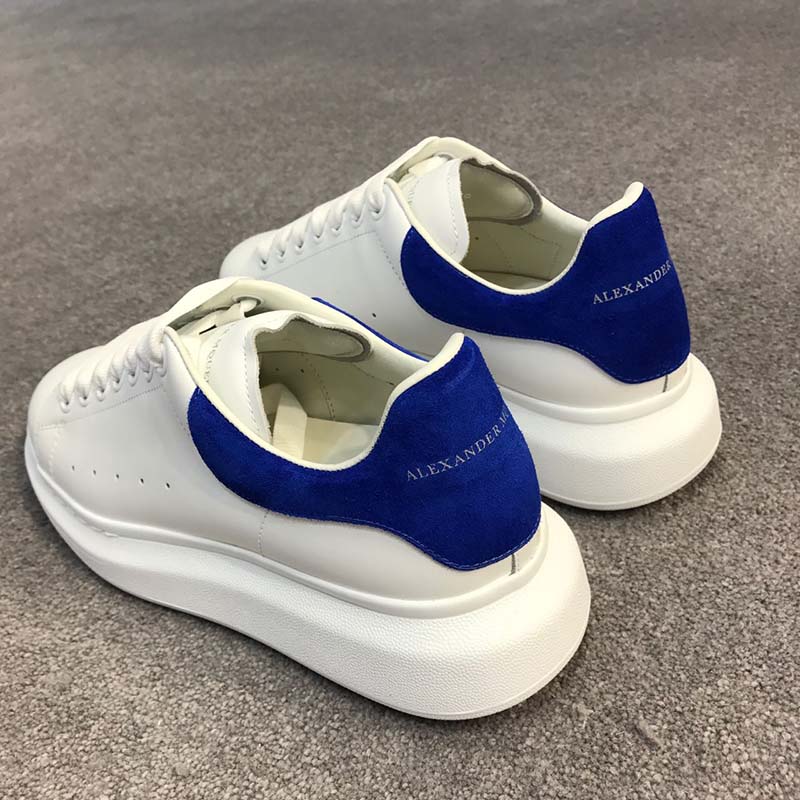 Alexander McQueen Women Oversized Sneaker Shoes-Navy Blue - image 4