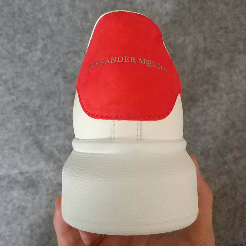 Alexander McQueen Women Oversized Sneaker Shoes-Red - image 5