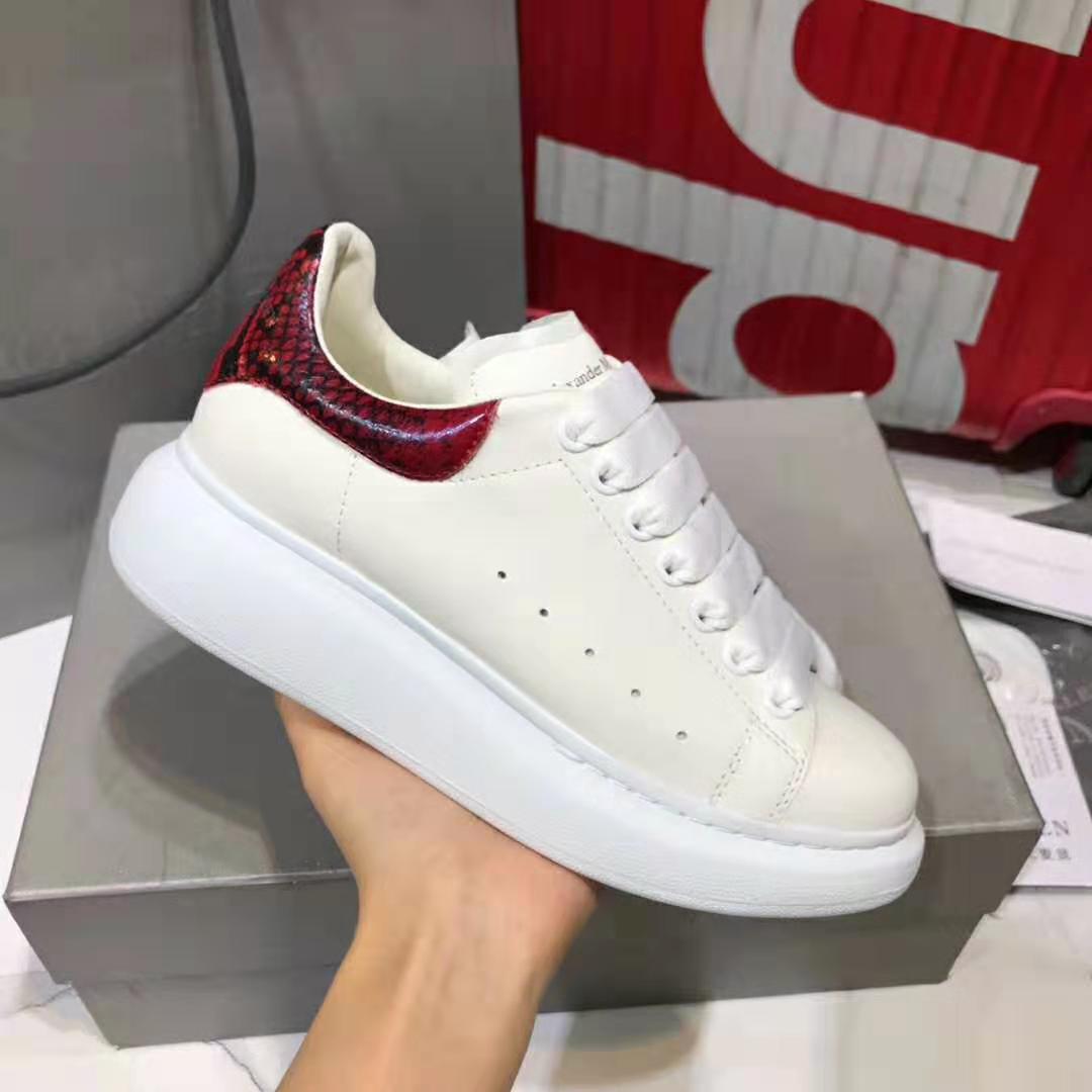 Alexander Mcqueen Men Oversized Sneaker White Smooth Calfskin Leather Sneaker - image 6