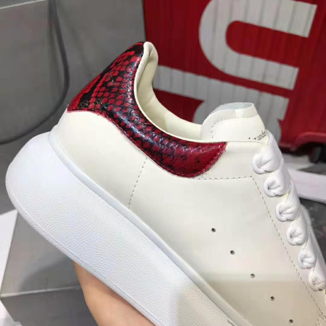 Alexander Mcqueen Men Oversized Sneaker White Smooth Calfskin Leather Sneaker - image 8