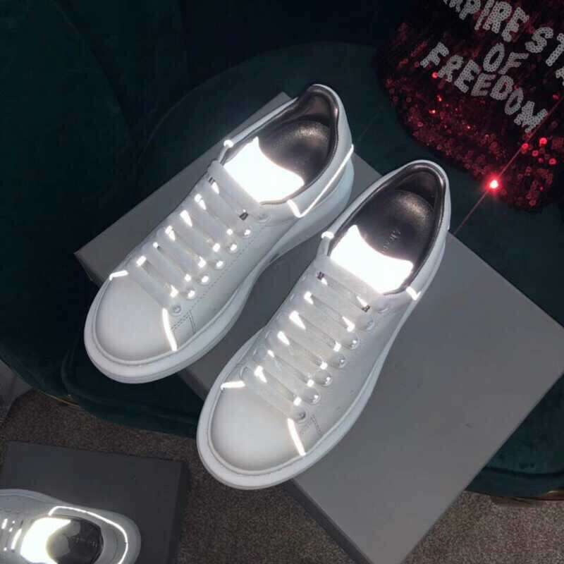 Alexander Mcqueen Men Shoes Oversized Sneaker White Smooth Calf Leather Lace-Up Sneaker - image 5
