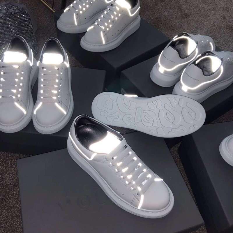 Alexander Mcqueen Men Shoes Oversized Sneaker White Smooth Calf Leather Lace-Up Sneaker - image 7