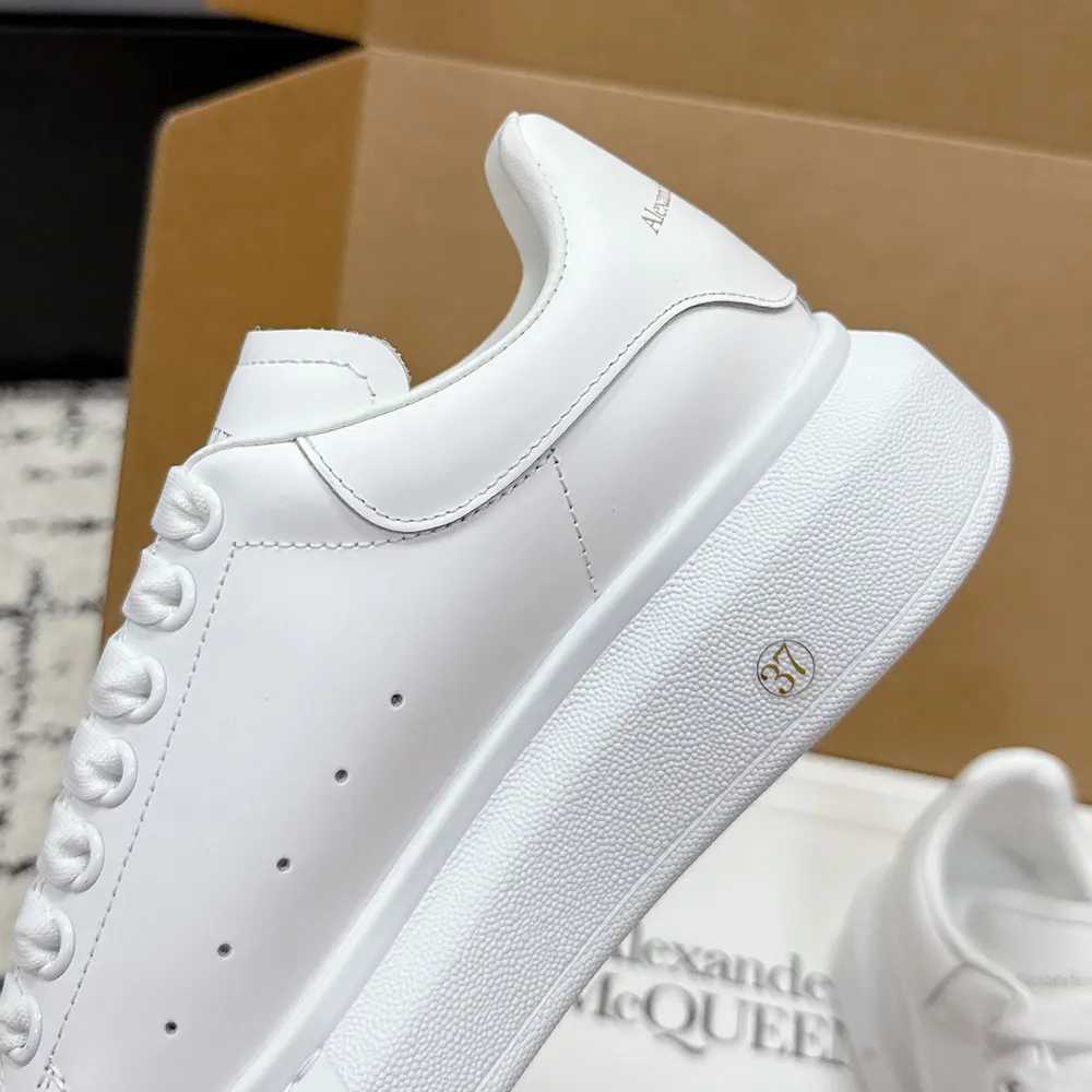 Alexander Mcqueen Unisex Oversized Sneaker Shoes White - image 8