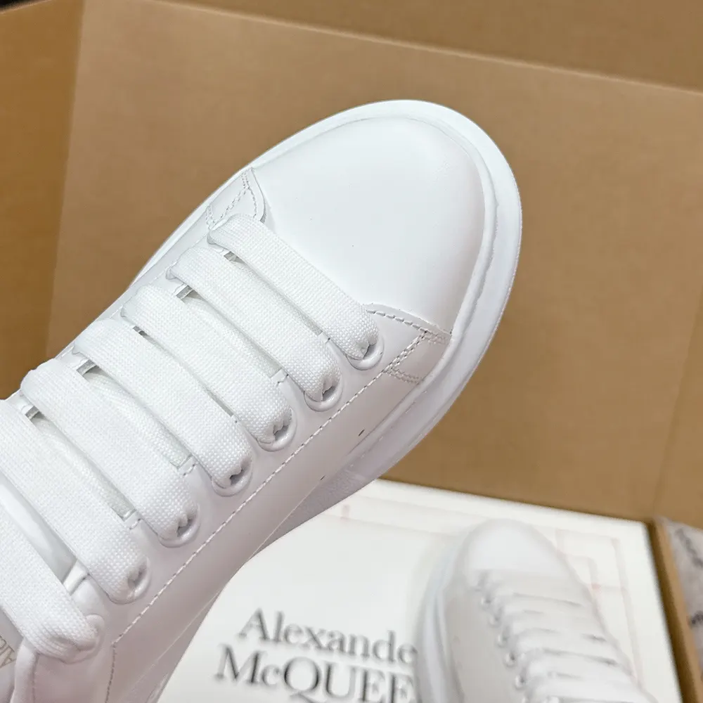 Alexander Mcqueen Unisex Oversized Sneaker Shoes White - image 7