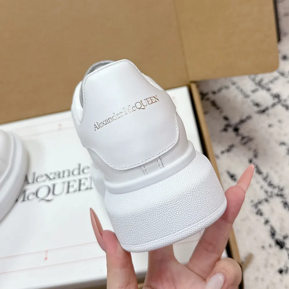 Alexander Mcqueen Unisex Oversized Sneaker Shoes White - image 9