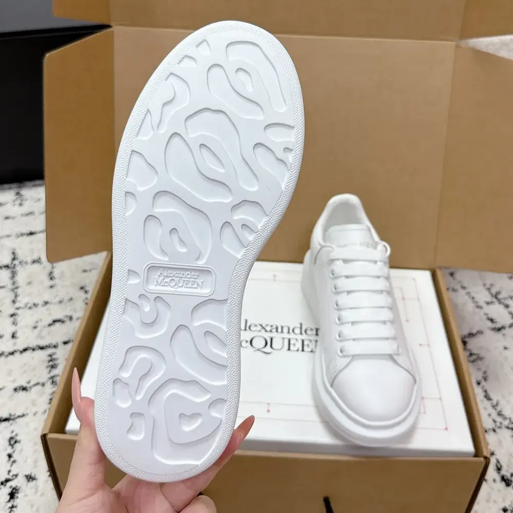 Alexander Mcqueen Unisex Oversized Sneaker Shoes White - image 10