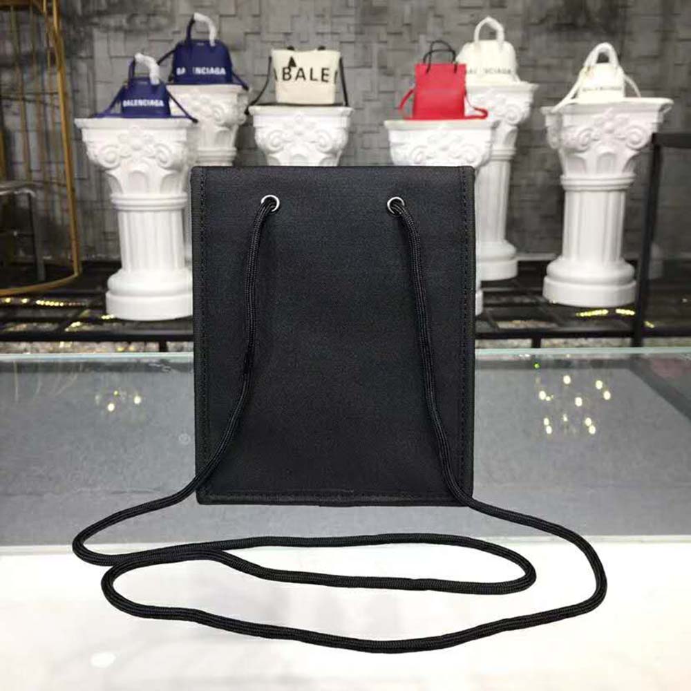 Balenciaga Men Explorer Pouch Strap-Black - image 4