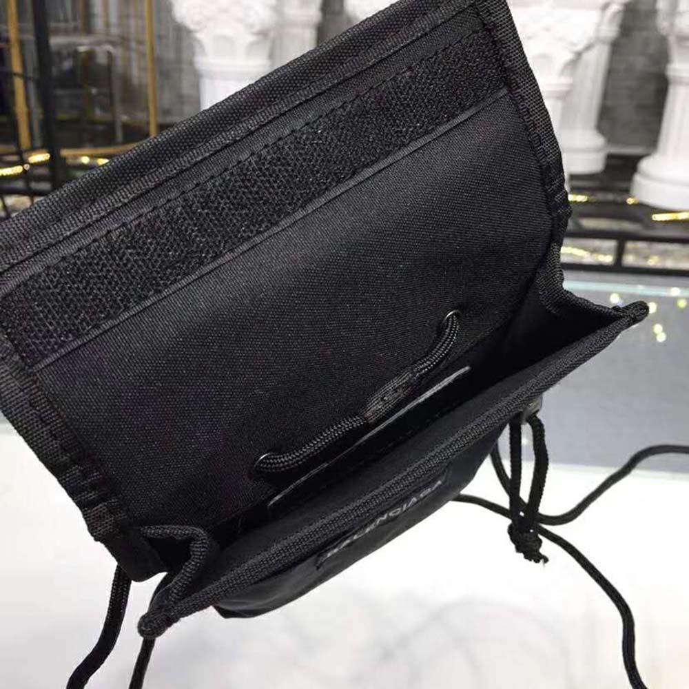 Balenciaga Men Explorer Pouch Strap-Black - image 7
