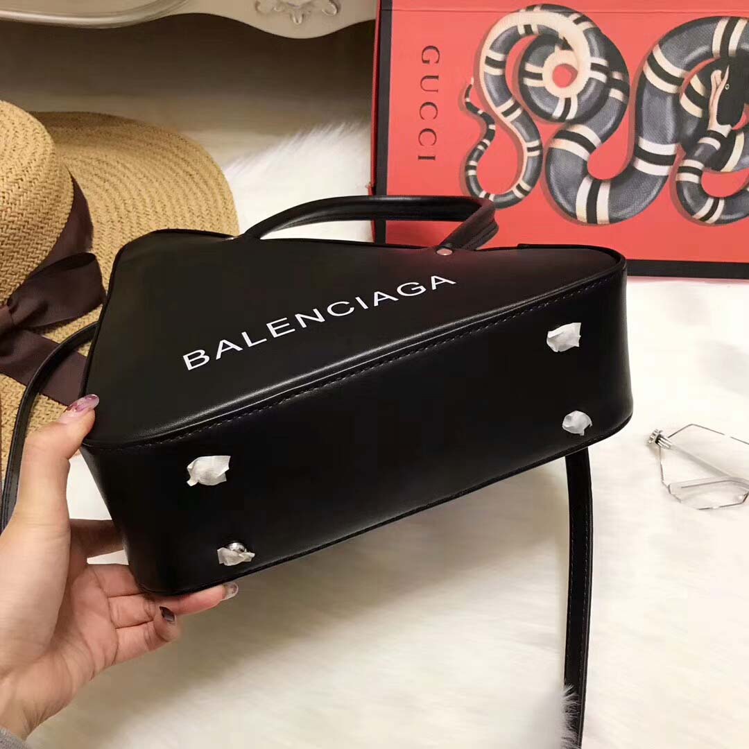 Balenciaga Triangle Duffle Small Calfskin Hand Carry and Shoulder Bag - image 8