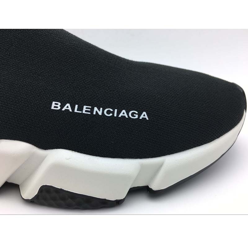 Balenciaga Unisex Stretch Mesh High Top Sneakers-Black - image 10