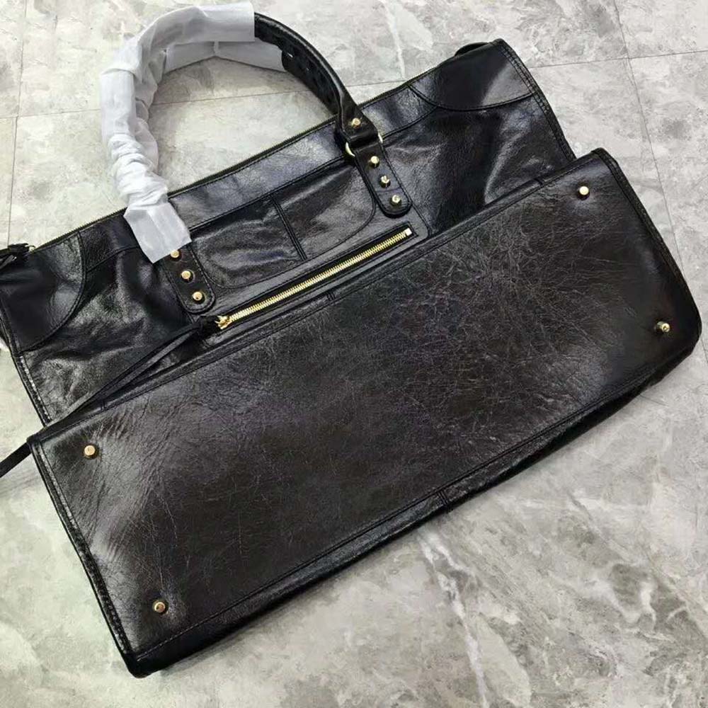 Balenciaga Women Classic City Medium Sized Lambskin Hand Carry Shoulder Bag - image 5