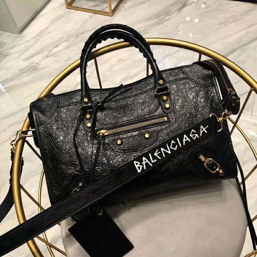 Balenciaga Women Classic Gold City S-Black - image 4