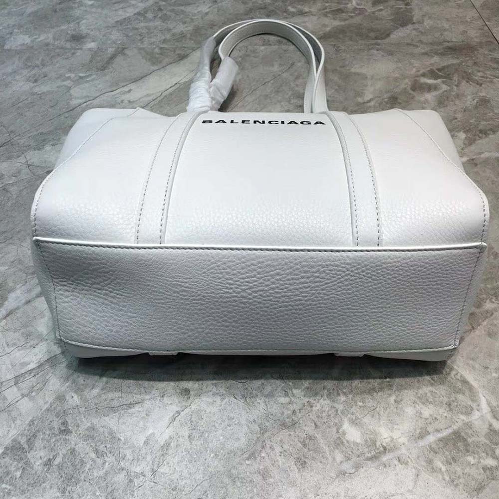 Balenciaga Women Everyday Tote XXS Calfskin Tote Thin Handles-White - image 4