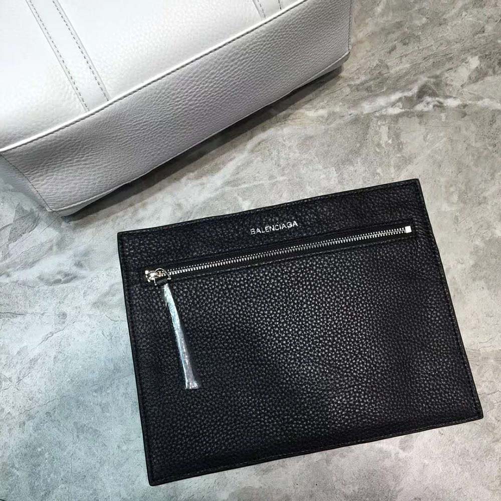 Balenciaga Women Everyday Tote XXS Calfskin Tote with Thin Handles-Black - image 7