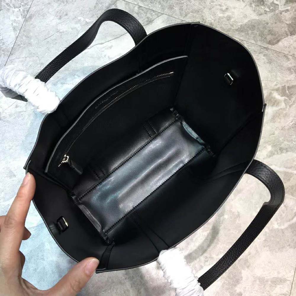 Balenciaga Women Everyday Tote XXS Calfskin Tote with Thin Handles-Black - image 8