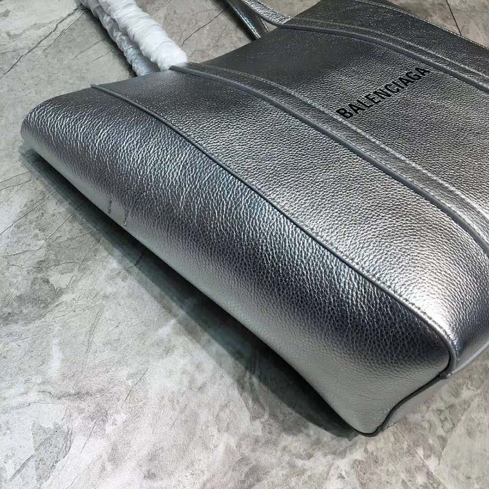 Balenciaga Women Everyday Tote XXS Metallic Effect-Silver - image 6
