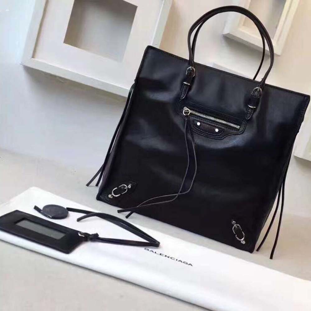 Balenciaga Women Papier A6 Zip Around Cross Body Baltimore Calfskin - image 4