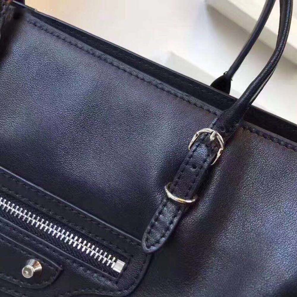 Balenciaga Women Papier A6 Zip Around Cross Body Baltimore Calfskin - image 7