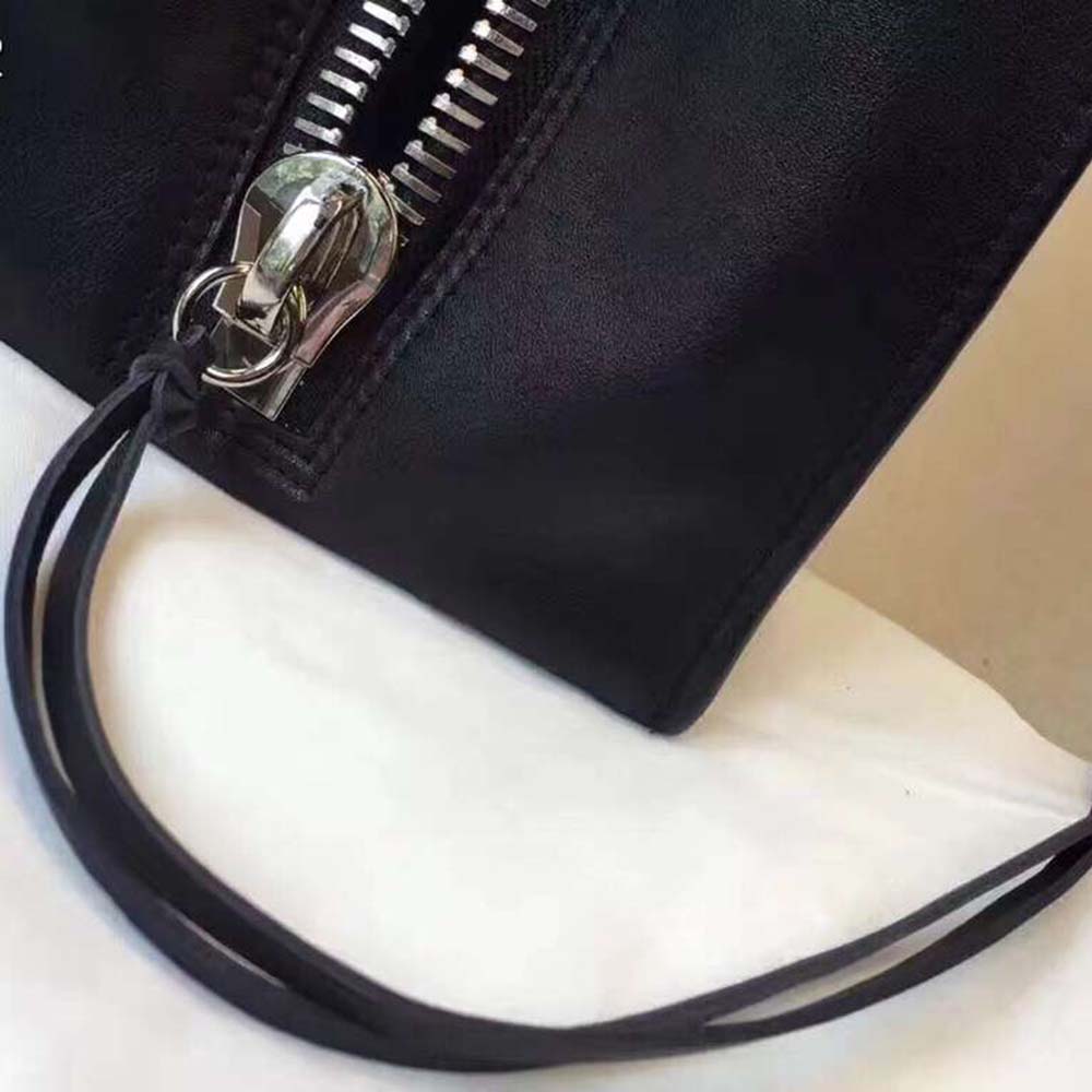 Balenciaga Women Papier B4 Zip Around Cross Body Horizontal Tote-Black - image 7