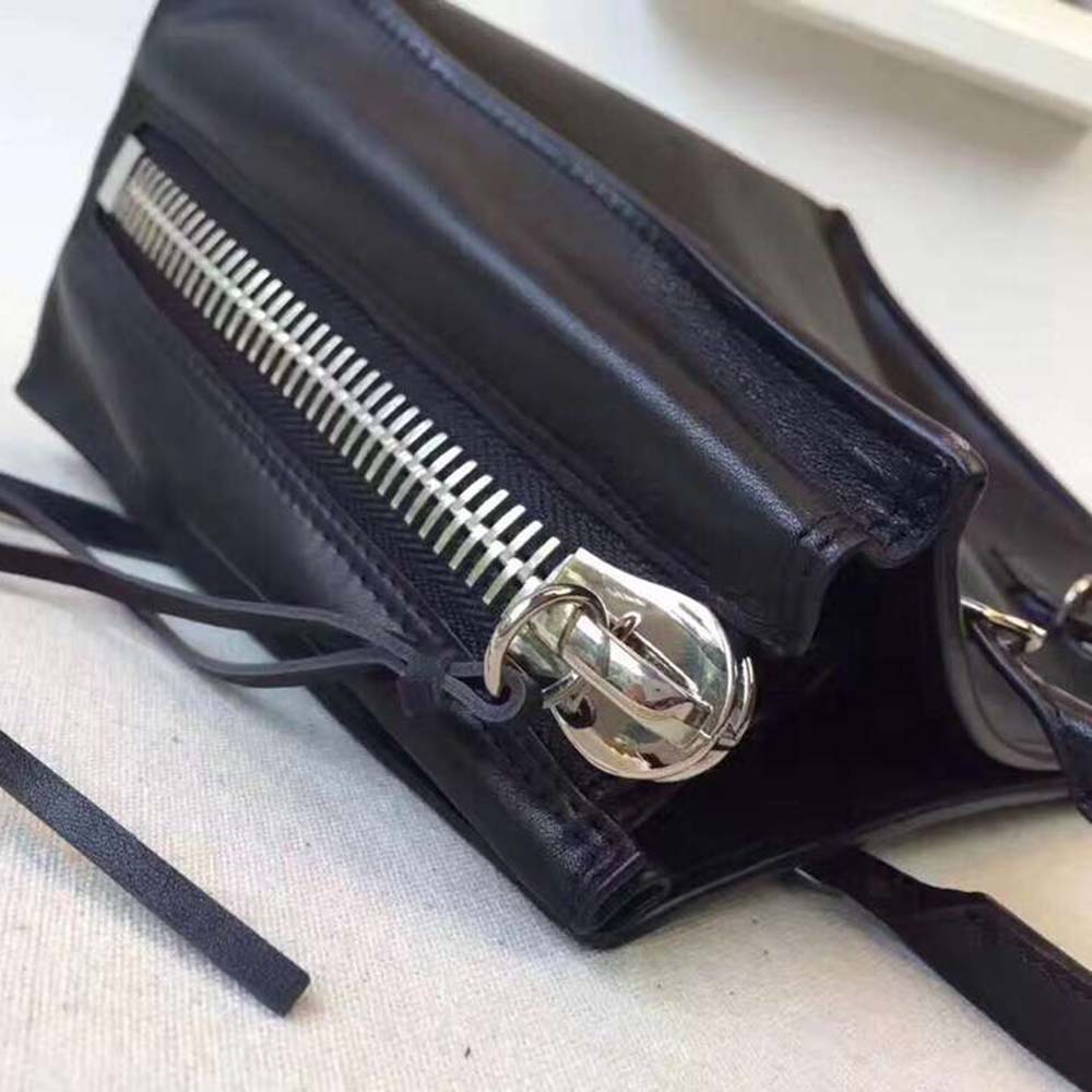 Balenciaga Women Papier Mini A4 Zip Around Cross Body Calfskin - image 5