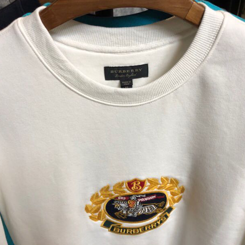 Burberry Women Reissued Jersey Sweatshirt-White - image 5