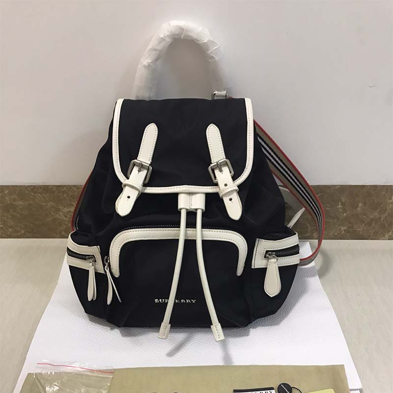 Burberry Unisex The Medium Rucksack in Technical Nylon and Leather - image 5