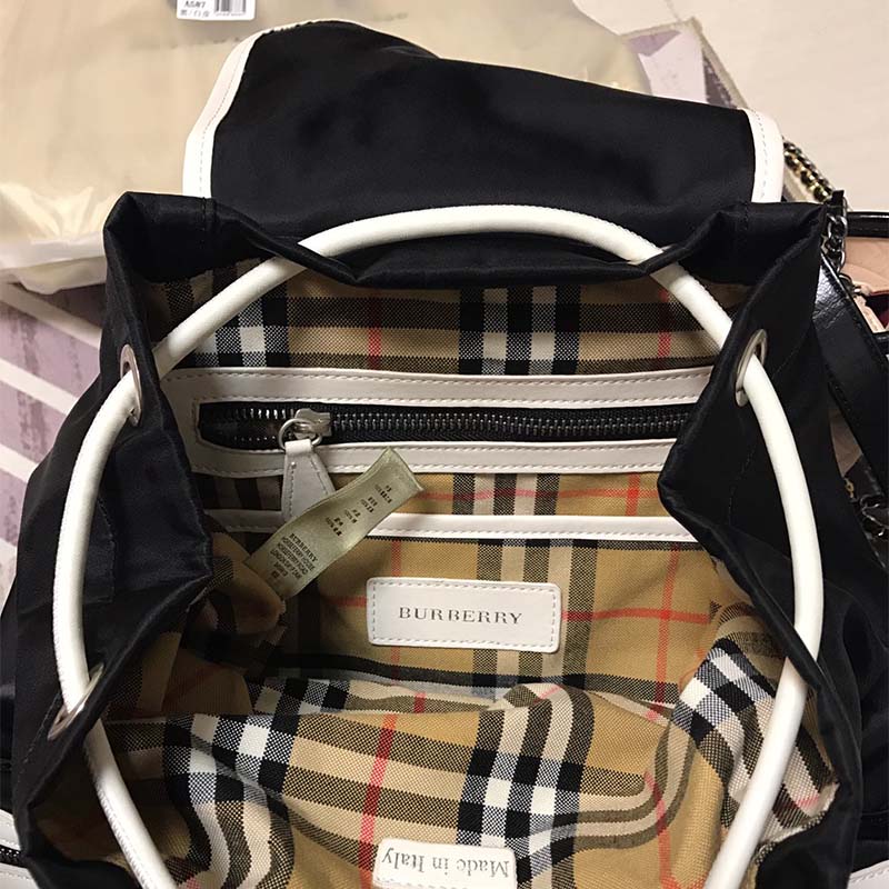 Burberry Unisex The Medium Rucksack in Technical Nylon and Leather - image 9