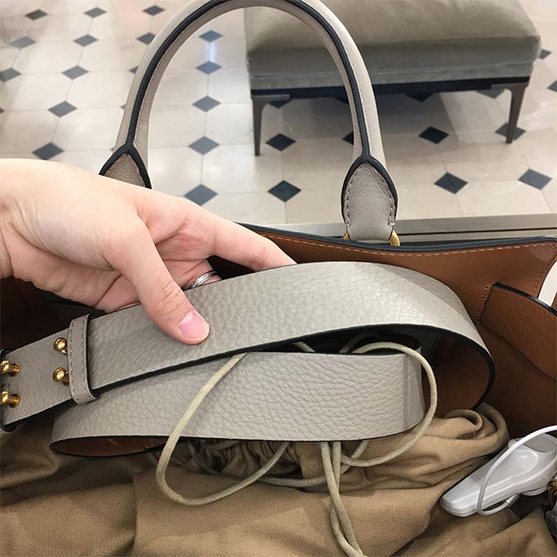 Burberry Women Large Leather Belt Bag-Silver - image 5