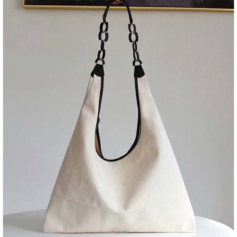Burberry Women Medium Archive Logo Canvas and Leather Shopper - image 4