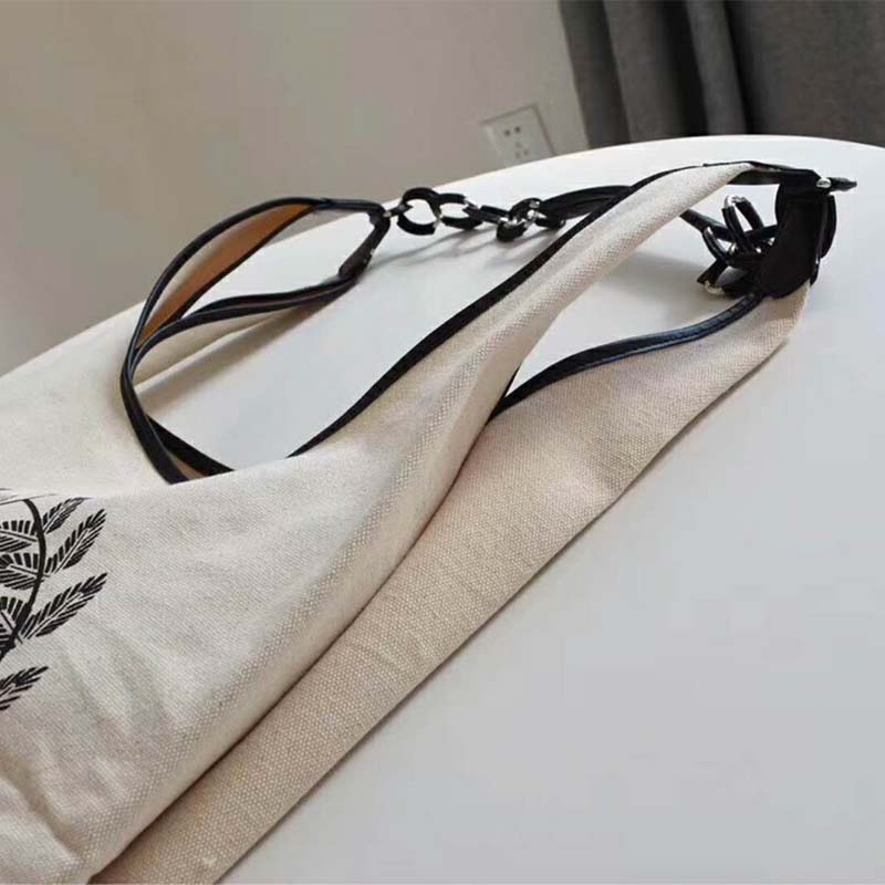 Burberry Women Medium Archive Logo Canvas and Leather Shopper - image 5