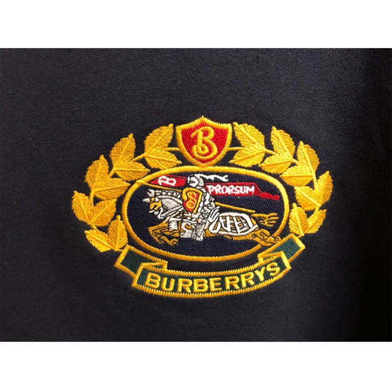 Burberry Men Reissued Jersey Sweatshirt-Navy - image 6