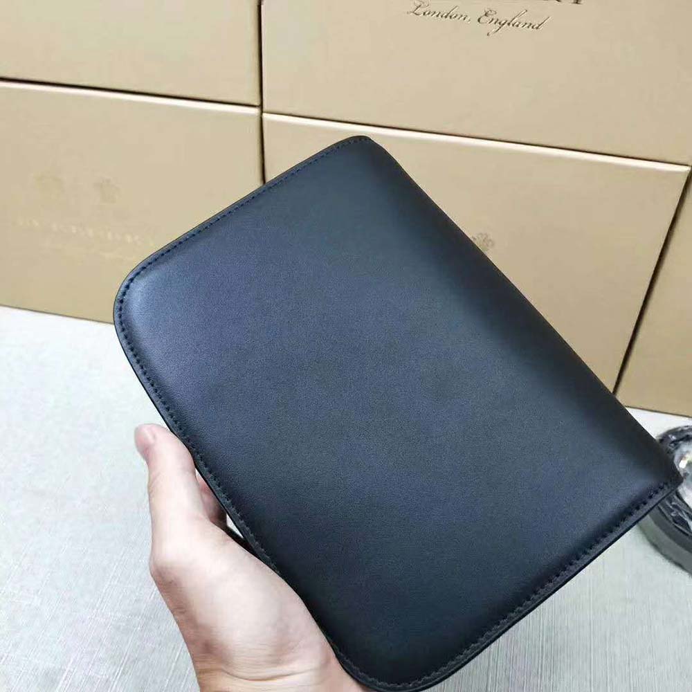 Burberry Women Small Leather TB Bag-Black - image 7