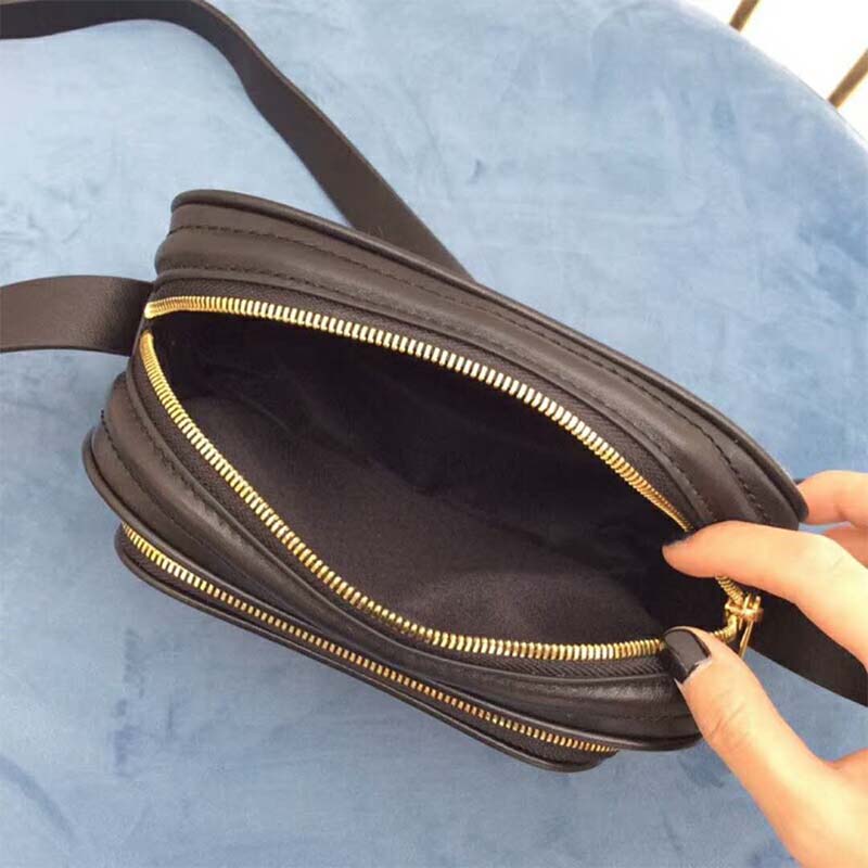 Burberry Women The 1983 Check Link Camera Bag-Black - image 6